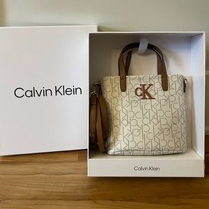 Calvin Kline purse. It’s the perfect size to carry anywhere!